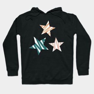 Set of zig zag stars Hoodie